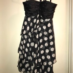 Semi formal, mid length, removable neck strap